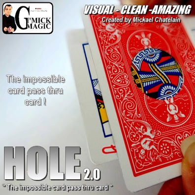 tour de magie hole 2.0 du magicien Mickael CHATELAIN